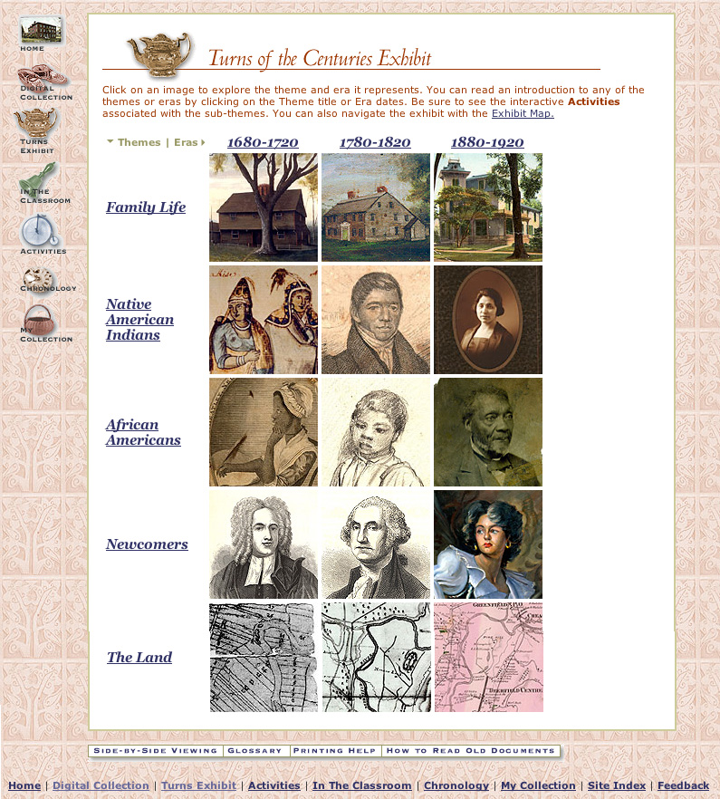 Turns of the Centuries Online Exhibit